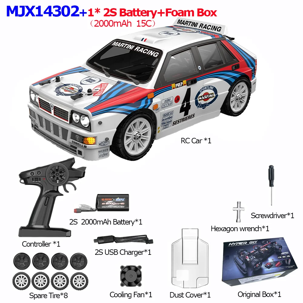 65 km/h HYPER GO MJX 14302 1/14 RC Auto Bürstenlosen 2,4G Fernbedienung 4WD Off-road High Speed RC Auto Lkw Hobby RC Spielzeug Als Geschenk – Detail 11