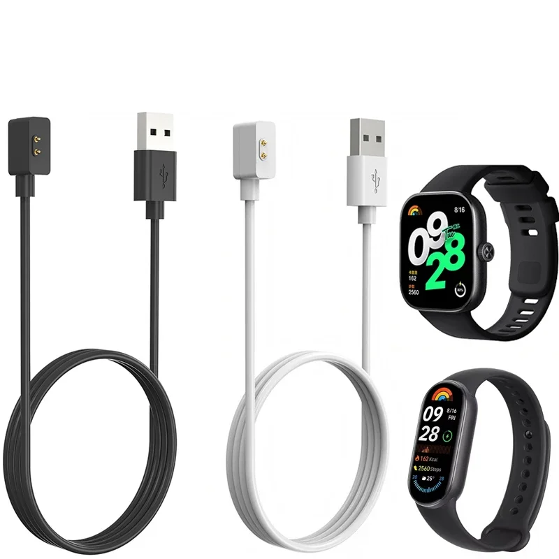 

Dock Charger Power Adapter USB Charging Cable For Xiaomi Mi band 9/8/7/Pro Redmi Watch 4/3/2 Active Smart Wristband Accessories