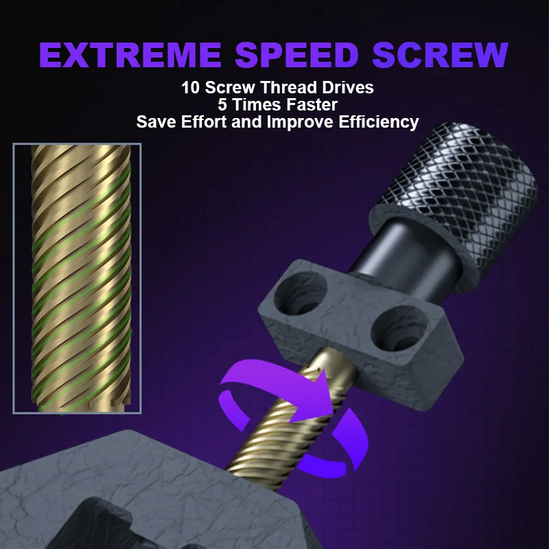 MÉCANICIEN ALIEN-X 360 ° Fixation de serrage pour la réparation de téléphone portable Carte principale Soudage Puce IC DégIslande Quatre carrés FiosphTool