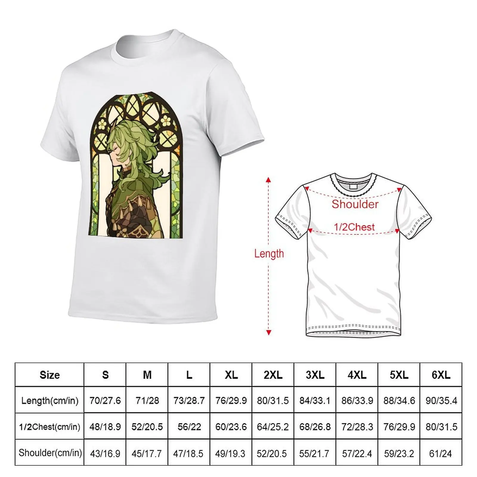 Stained Glass Collei T-Shirt cotton t shirts high quality t shirt personalised T-Shirt