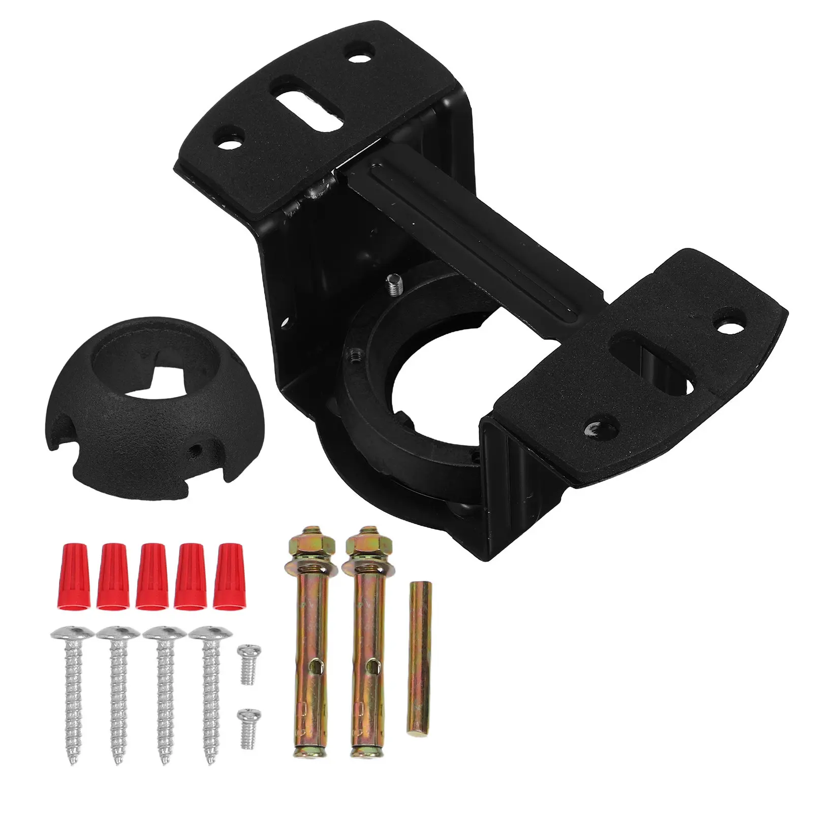 1Set Ceiling Fan Mounting Bracket Kit Heavy-Duty Support Sloped Ceiling Adapter Versatile Indoor Outdoor Fan Mount