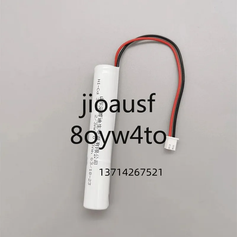 

2 шт./лот Ni-Cd 3,6 В 2/3AA 0,3 Ач аккумуляторная батарея для пожарного аварийного светового индикатора