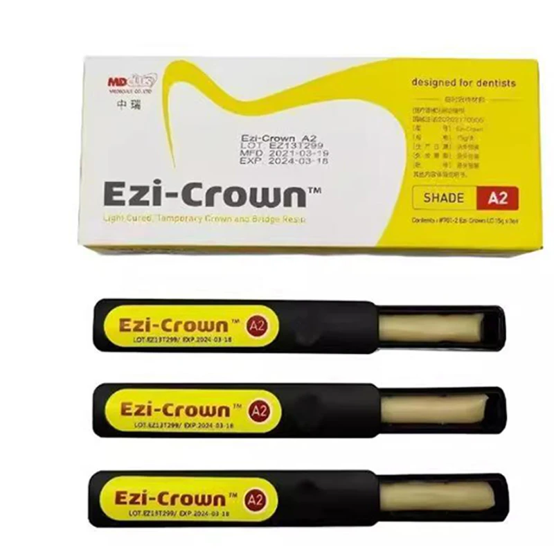 

Стоматологическая временная коронка и мостик, смола, легкая линия, временная инкрустация, облегчение стоматологических продуктов, разработанные для стоматологов