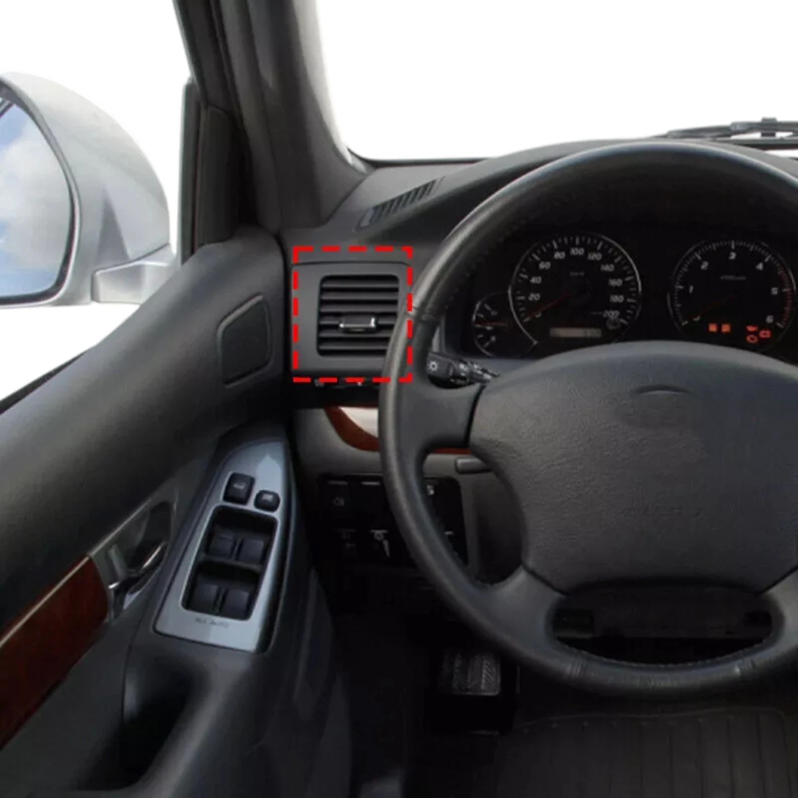 2 шт. автомобильное вентиляционное отверстие кондиционера подходит для Toyota Land-Cruiser для Prado 120 Lexus GX470 2003-2009 аксессуары для салона автомобиля