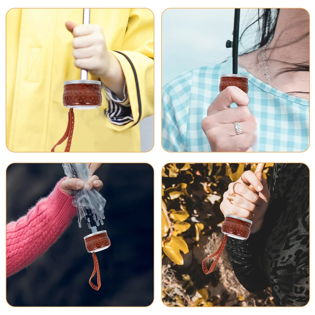 

4Pcs Umbrella Handle Grip Durable Plastic Replacement Folding Umbrella Grips Comfortable Handheld Accessory Replacement Handle