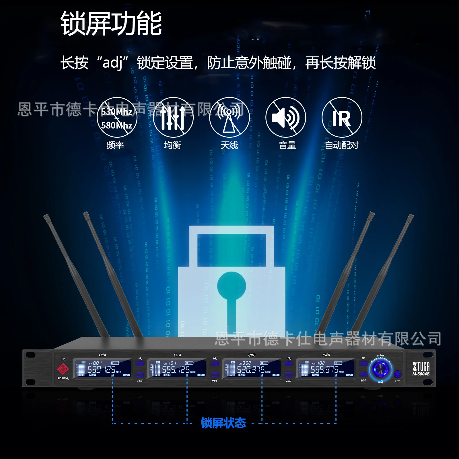 True diversity wireless microphone four channels can be cut two channels true diversity mode handheld fanny pack collar