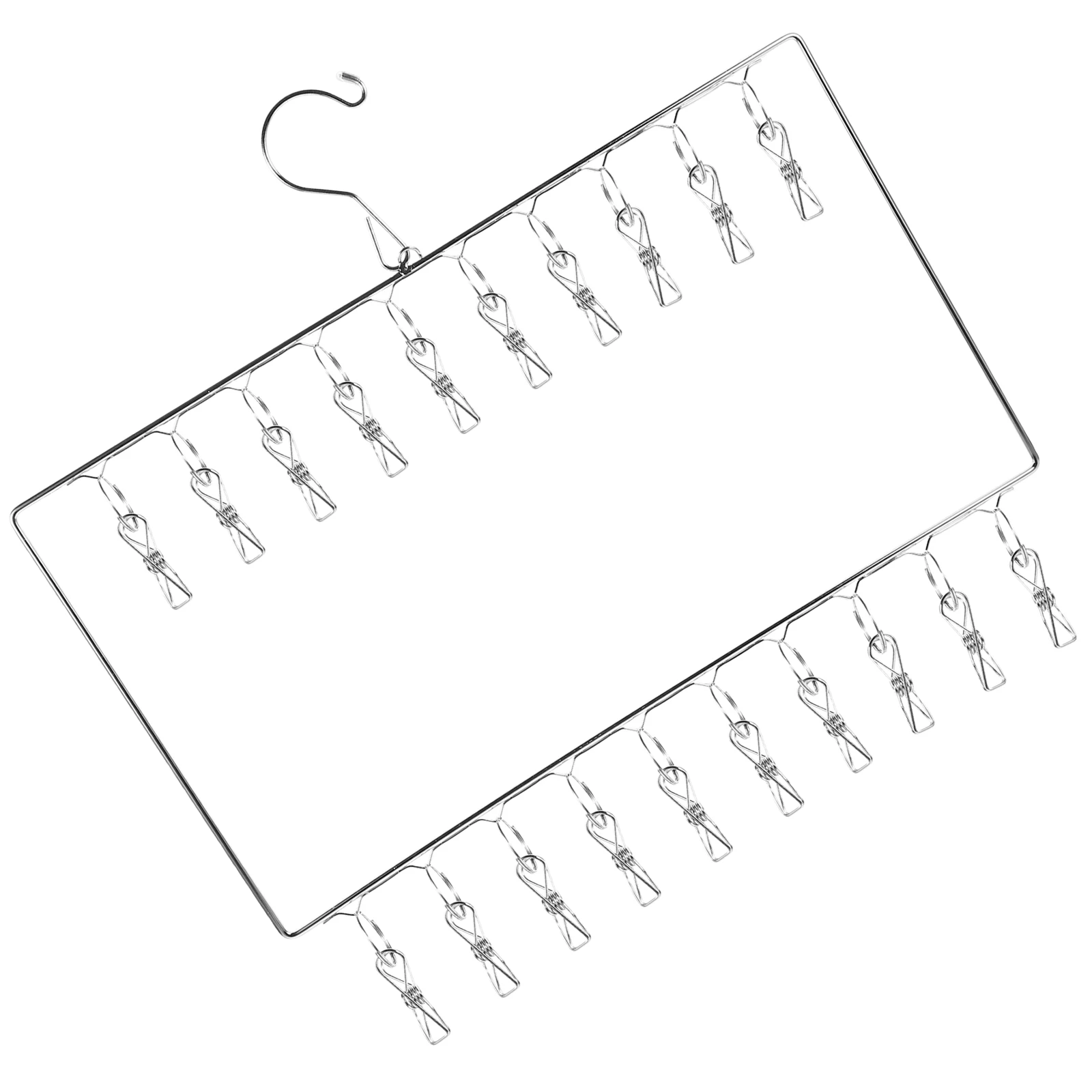 

Stainless Steel Sock Rack Clothes Drying Racks Hanger for Stand Small Laundry Clothing Socks Dryer Hanging