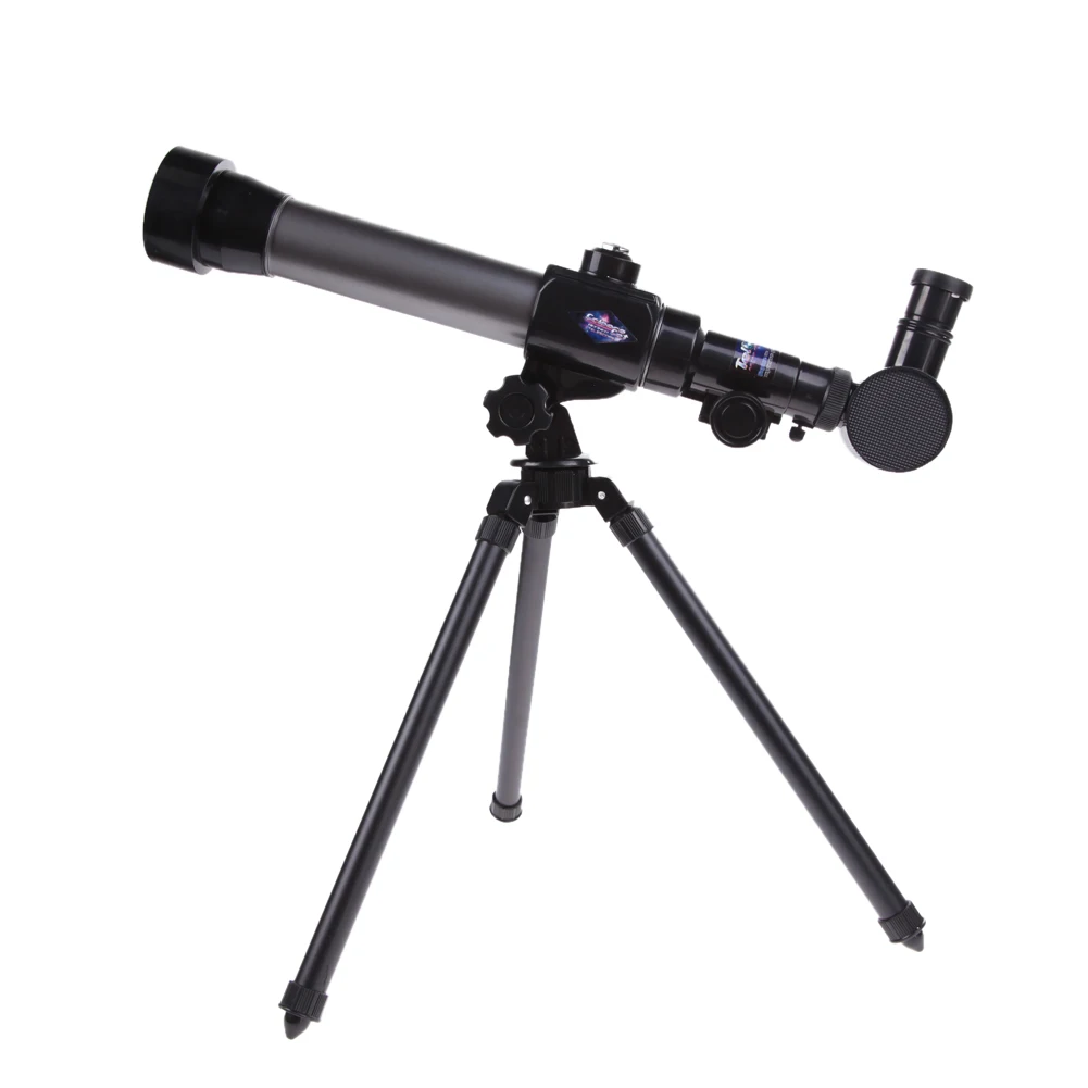 Outdoor Monocular Astronomical Telescopes Refractor Astronomical Angles Adjustable for Children Combo 20X 30X 40X