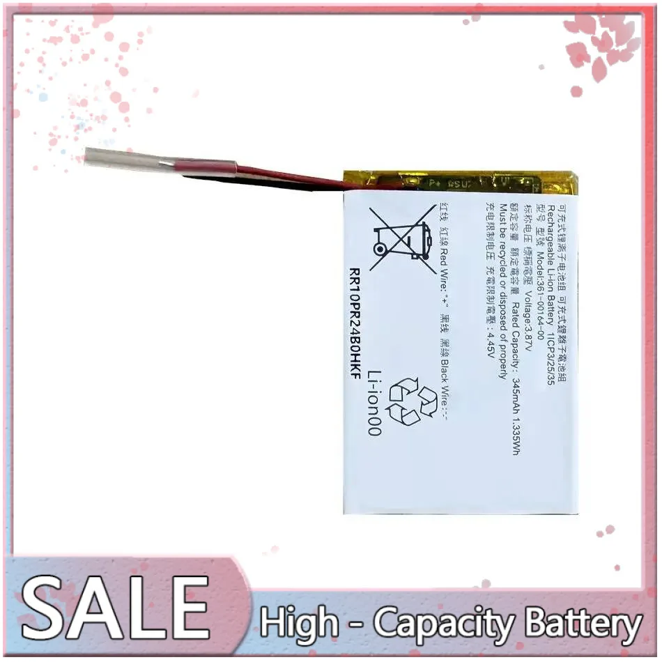 

Reliable Power Supply 361-00164-00 Watch Battery For Garmin Instinct Solar Std-810G 345Mah