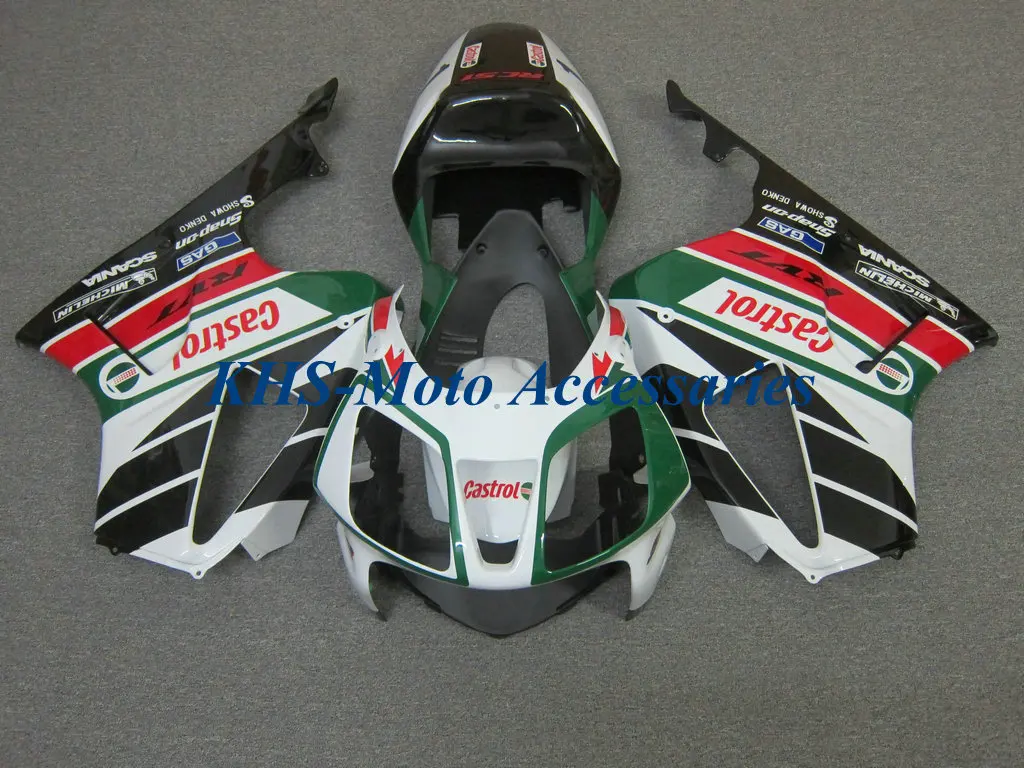 Newest Motorcycle Fairings Kit for HONDA VTR1000 00-06 VTR 1000 SP1 2000 2001 2002 2003 2006 Red White Green Bodywork Set