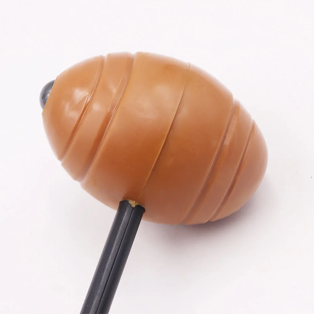 Martillo de masaje con mango largo para espalda, cuello, hombros, alivio del dolor, herramienta de masaje multifuncional portátil, varilla para el hogar, 1 ud.