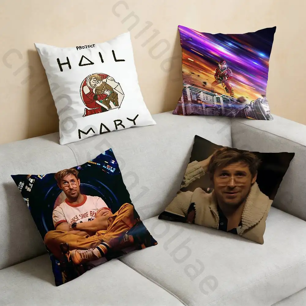 

project hail mary ryan gosling pillow cover living room sofa cushion cover bedroom room bed pillow cover home decoration