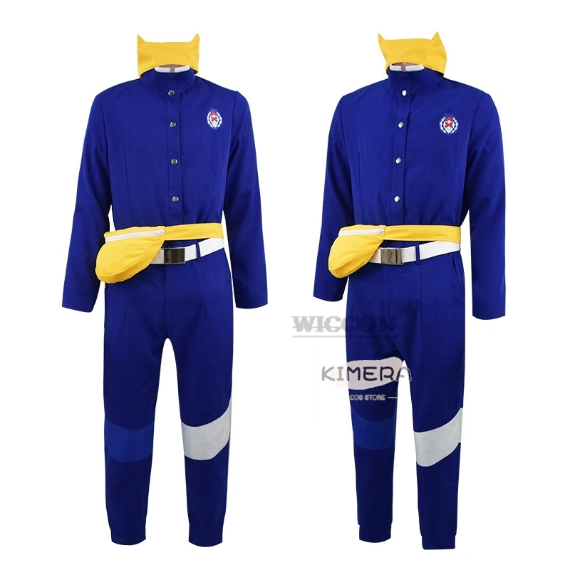 Kieran Carmine Cosplay Costume pour hommes et femmes, Déguisement de jeu de verre écarlate, Vêtements de fête d'Halloween, Bande de sauna, Déguisement