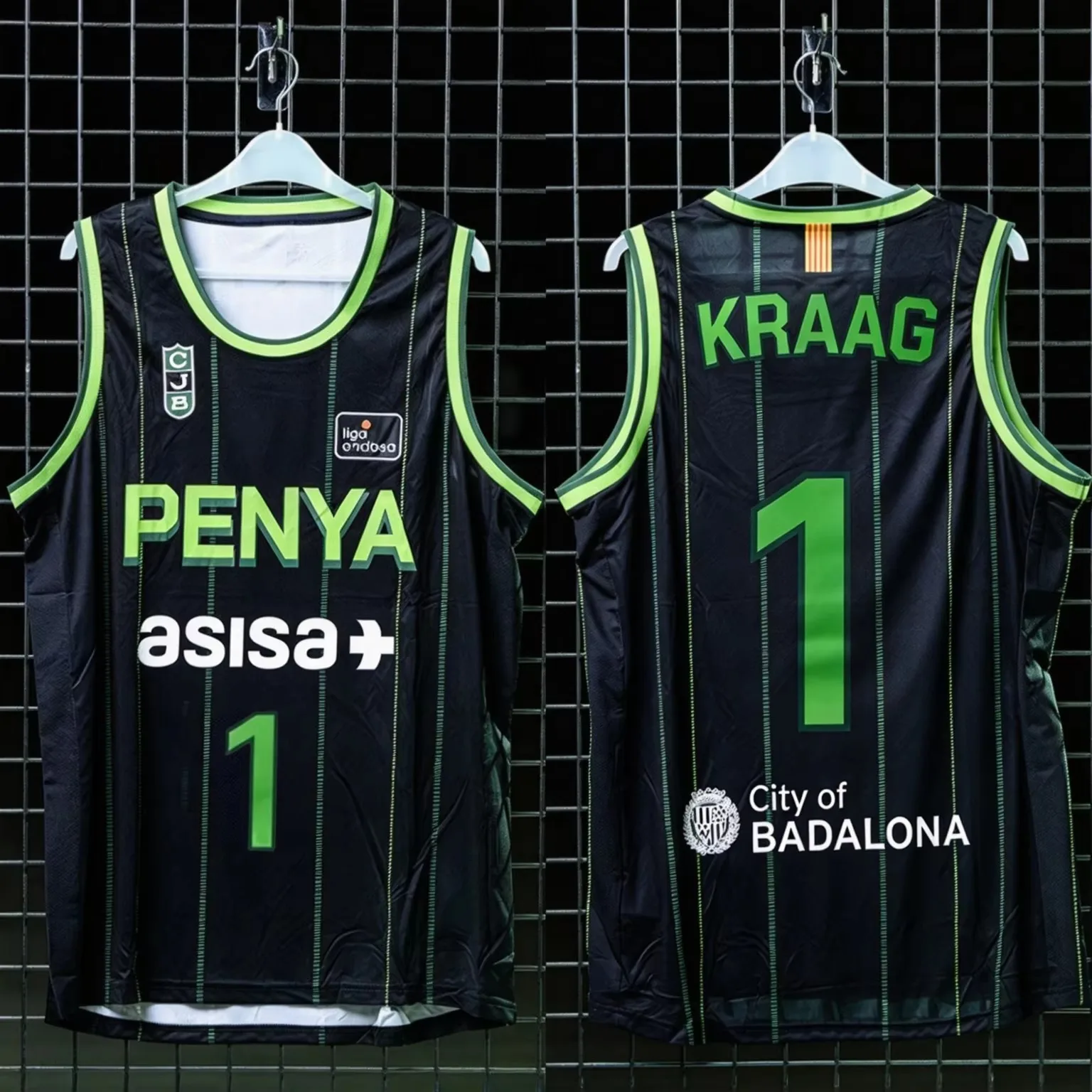 26/27 Joventut Badalona Rubio #9 Tomic #44 Basketball Jersey Vest Spain Basketball Jersey Adults Kids Sports Quick Dry Tank Top