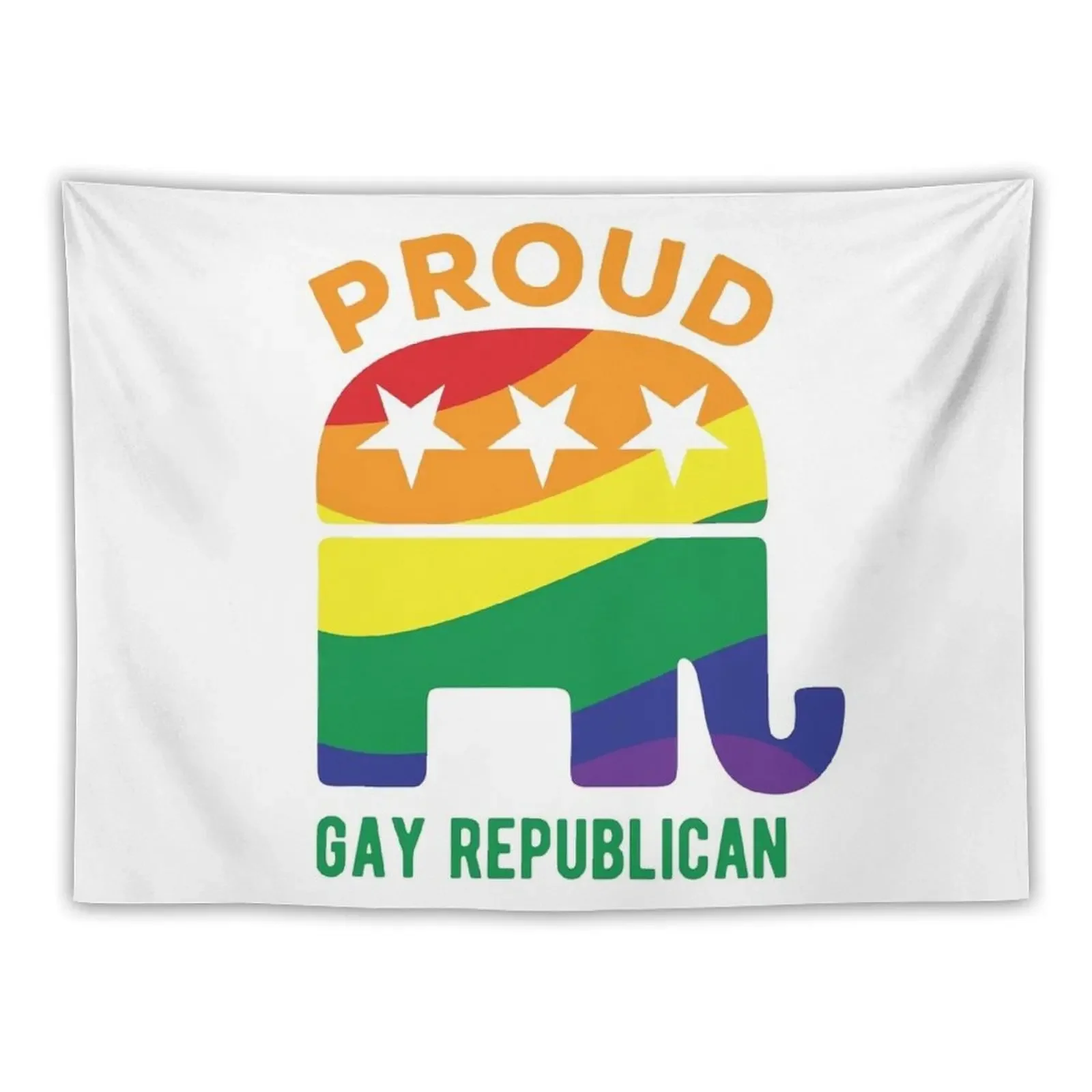 

Proud Gay Republican LGBTQ Gift Tapestry Custom Room Decor For Girls Tapestry