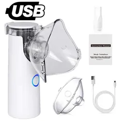 Medical Equipment Handheld Portable Nebulizer Silent Ultrasonicinalador Nebulizador Kids Inhaler Aerosol Atomizer Health Care