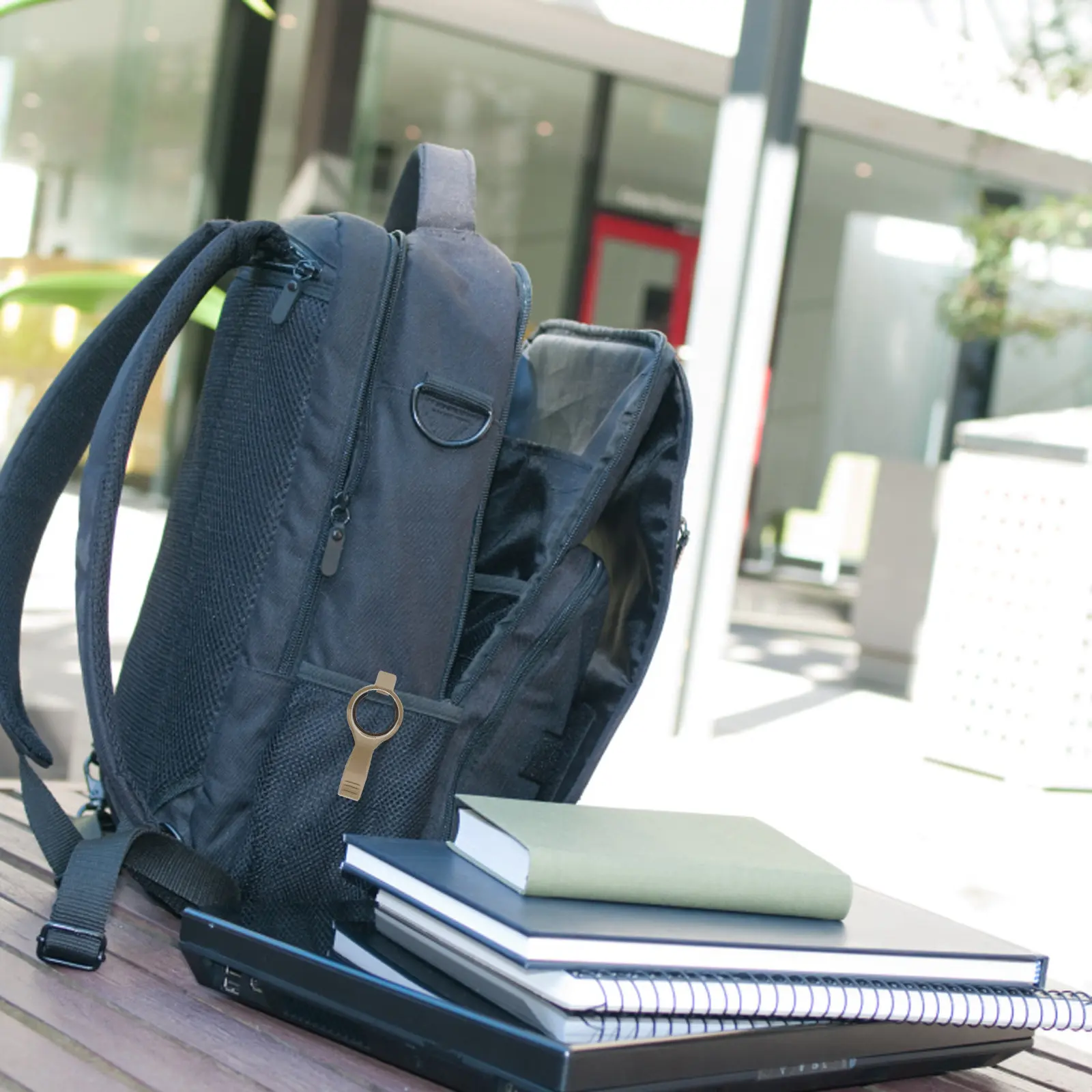 

Flashlight Ring Adapter with Clip Portable Nylon Holder for Outdoor Hunting Law Enforcement Use Multi-Compatibility