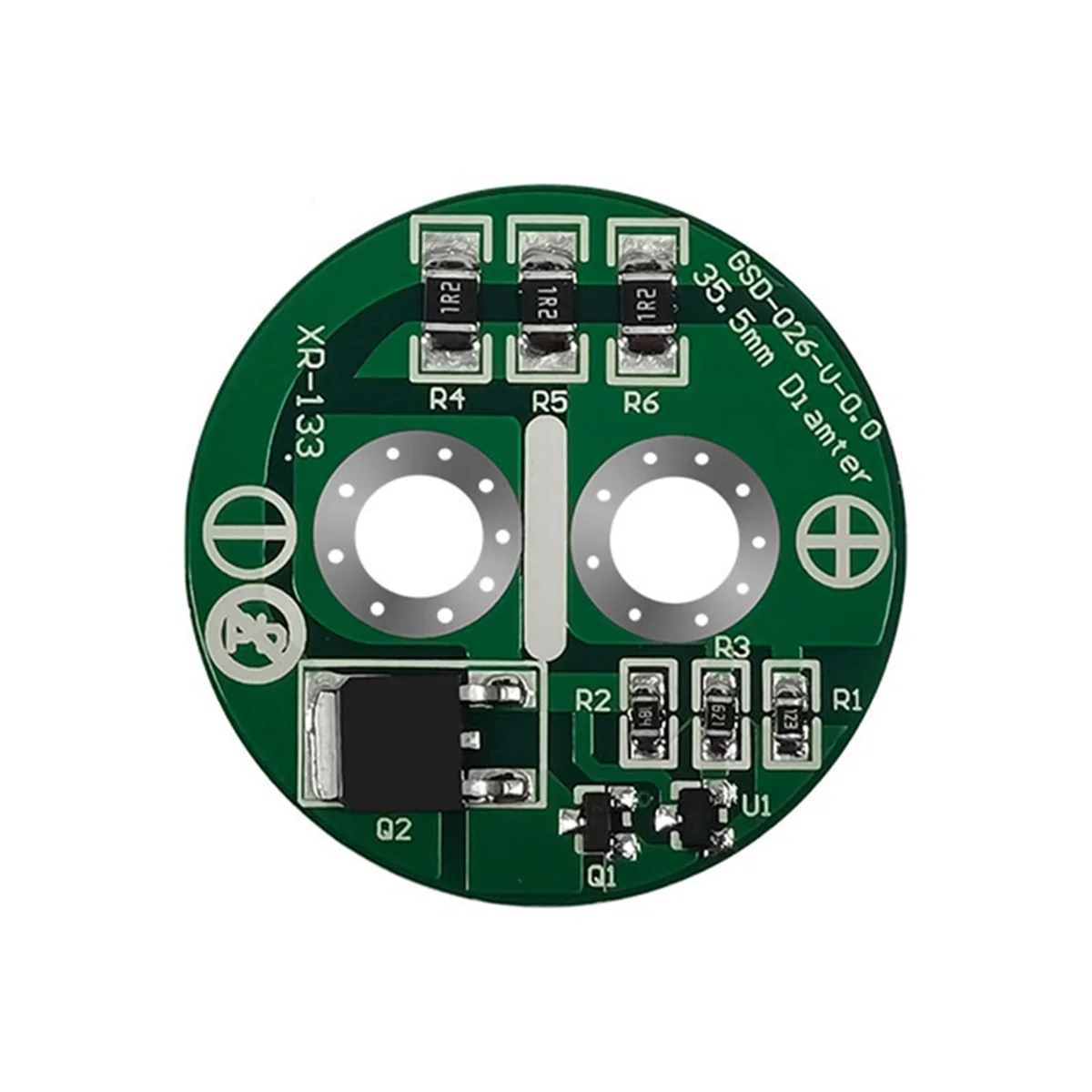 6 قطعة مكثف فائق التوازن مجلس 2.5 فولت سوبر فاراد مكثف لوح حماية الجهد الحد لوحة دوائر كهربائية ST