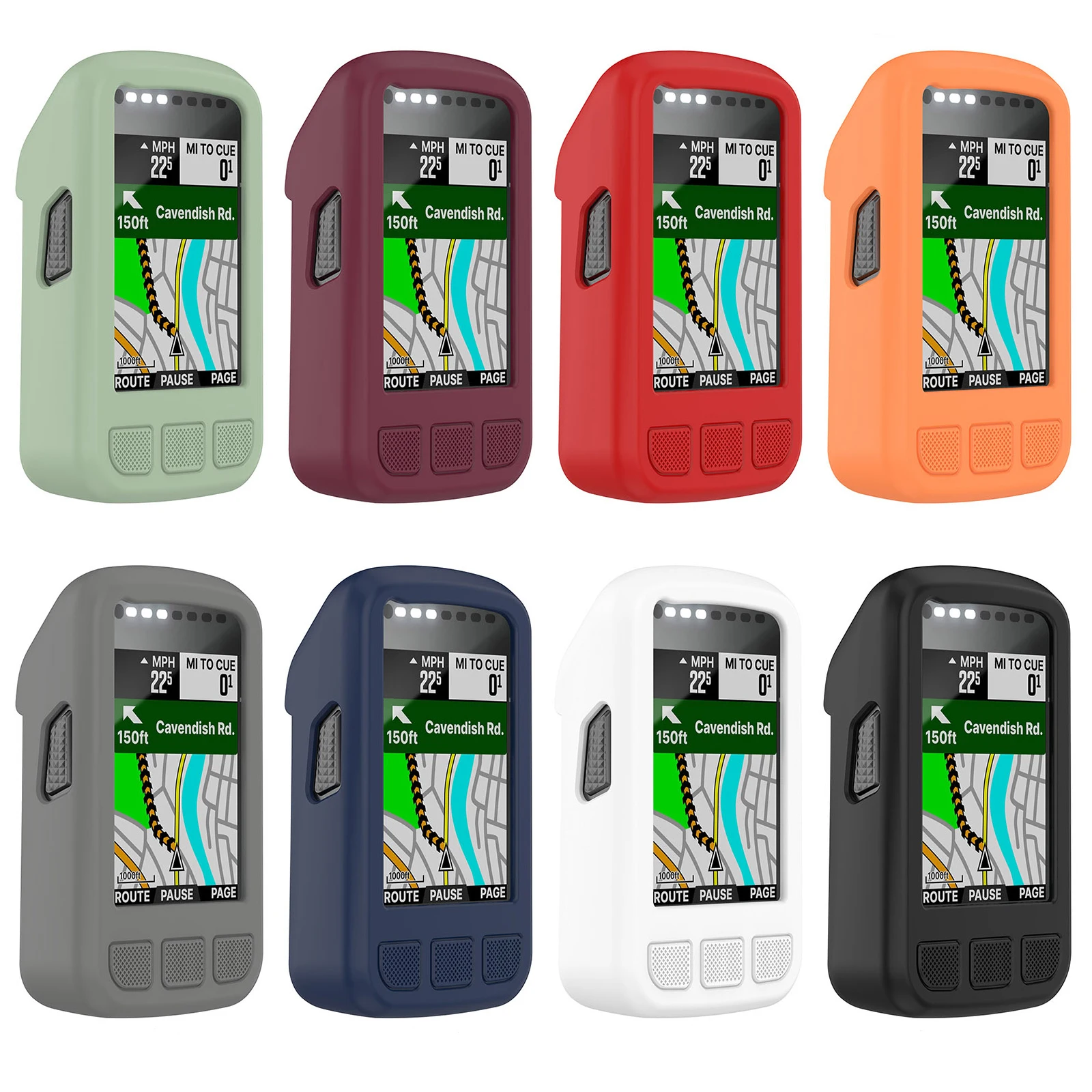 Suitable For Wahoo ELEMNT BOLT V2 Silicone Case WFCC5 Protective Case Soft And Comfortable Lightweight Dust Prevention Practical