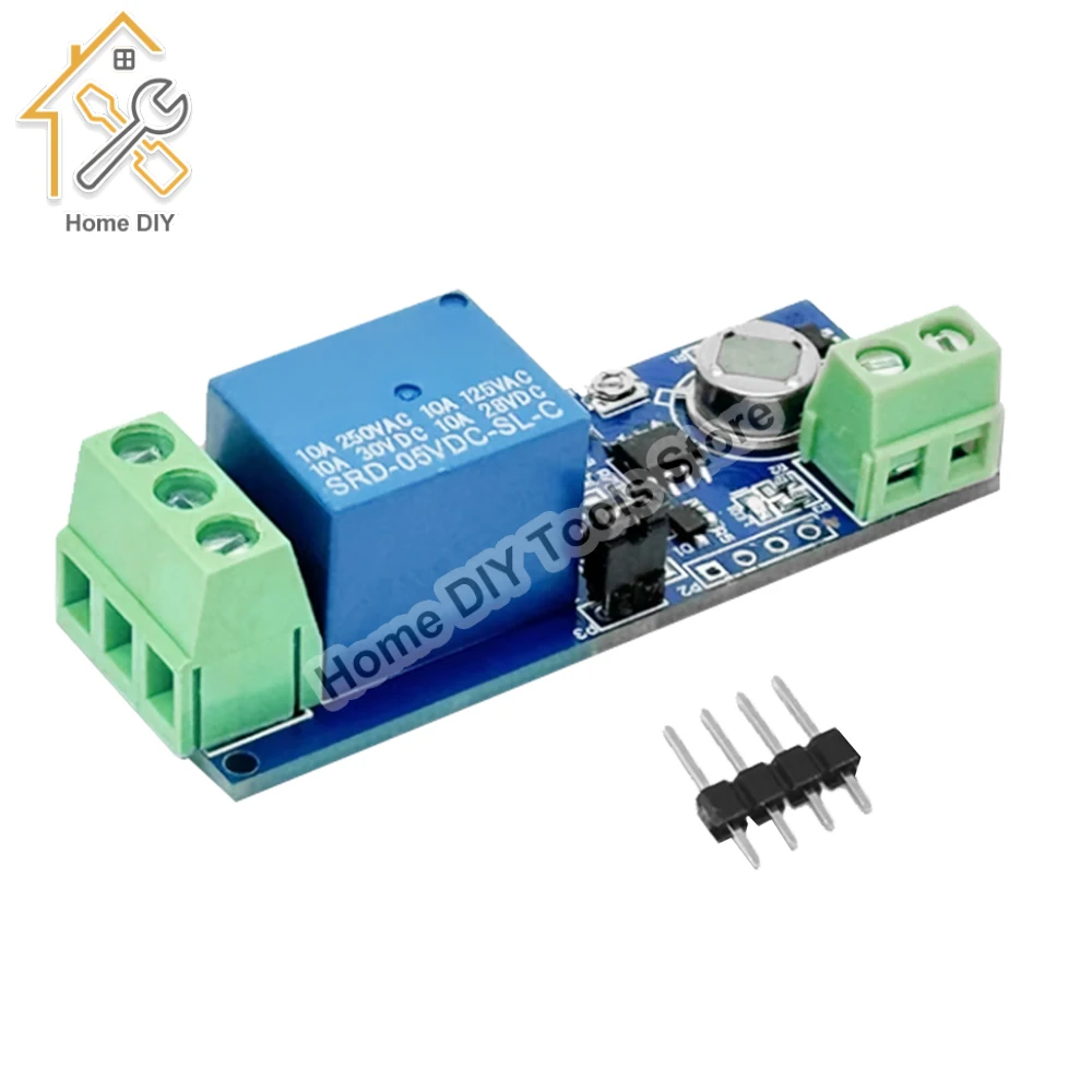 1 Channel DC5V Programmable Human Infrared Sensor Relay Module Board Delay Adjustable Two Modes