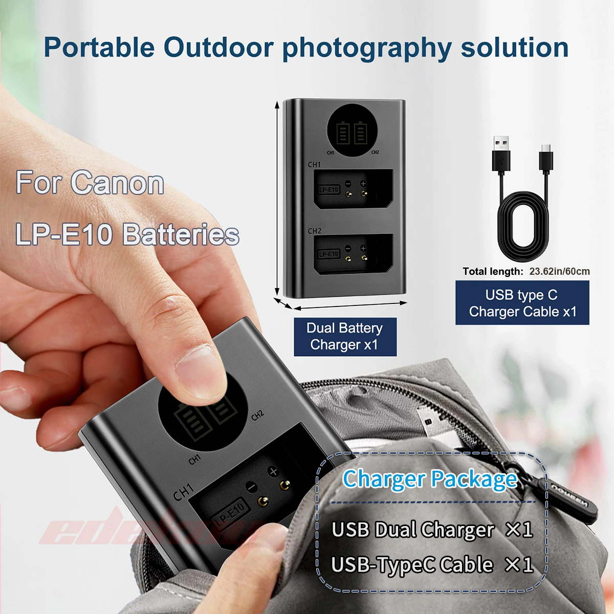 LP-E10 Camera Batte…