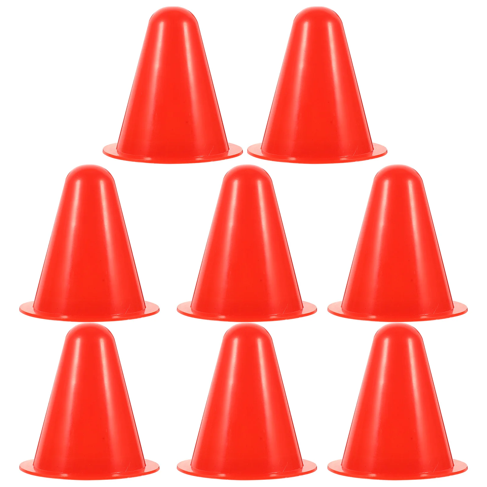 

Plastic Windproof Slalom Cones Inline Roller Skating Cones Pile Cup Roadblocks 20Pcs Traffic Road Cones Kids Roller