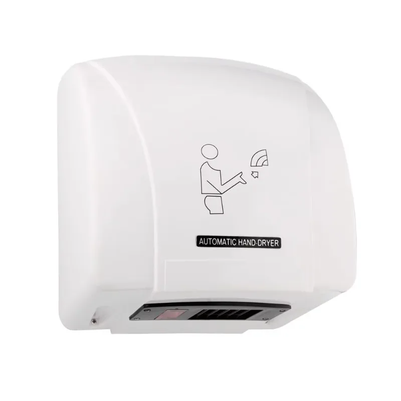 

Wall Mounted ABS Plastic Over-current Protection Jet Sensor Automatic Hand Dryer