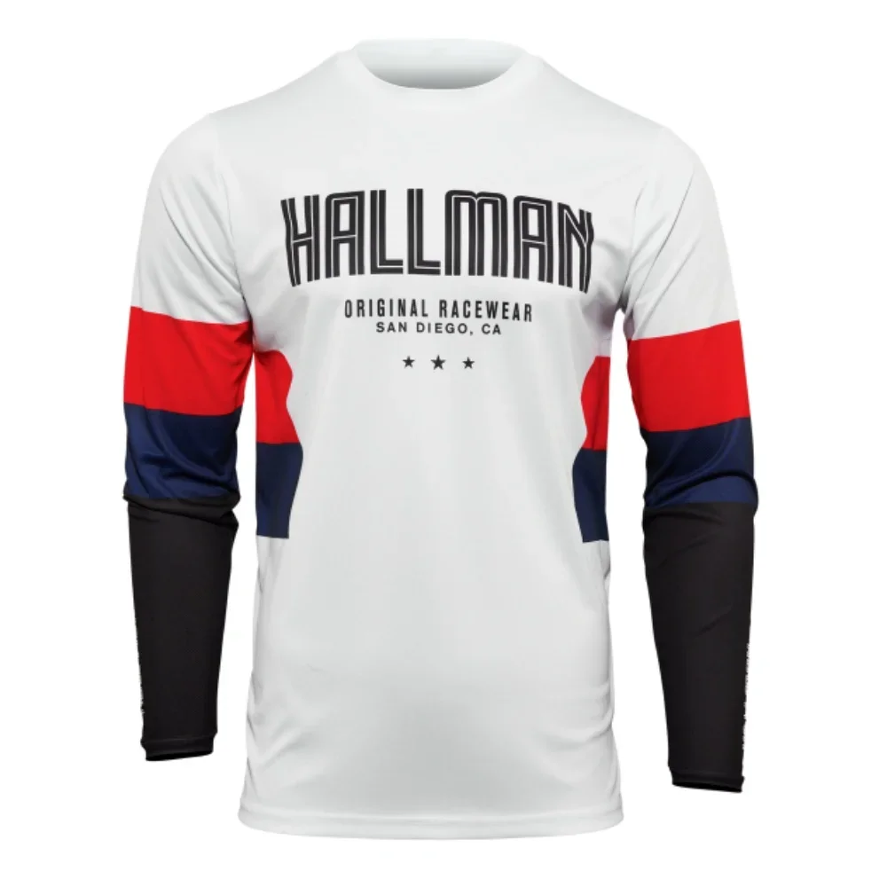 Autumn Winter Racing Motocross Jersey Men's Cycling Long Sleeved T-shirt Outdoor Men's Motorcycle Cotton Elastic Cycling T-shirt view 4