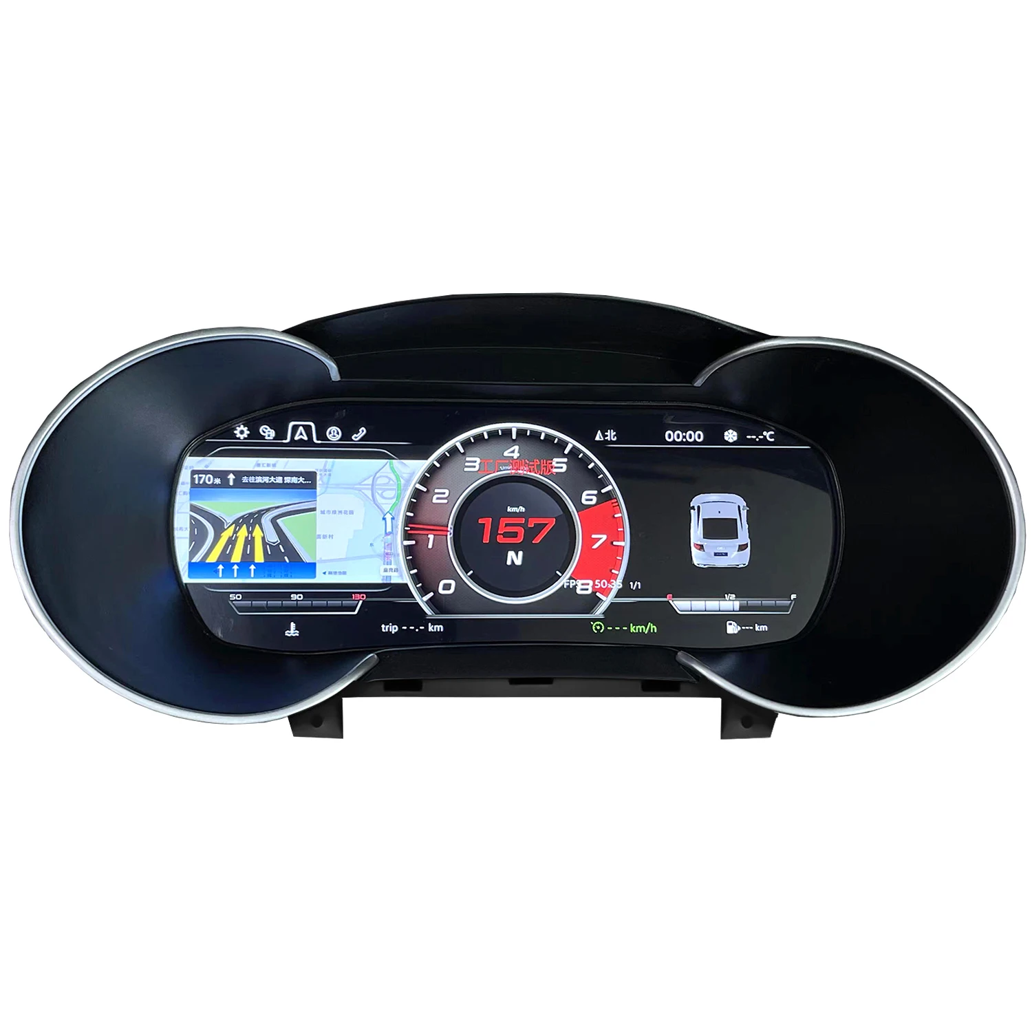 Digital Instrument Cluster LCD Speedometer For Audi A3 A4 A5 A6 A7 S6 Q3 Q5 Q7 TT CarPlay Android Auto Dashboard Panel Cockpit