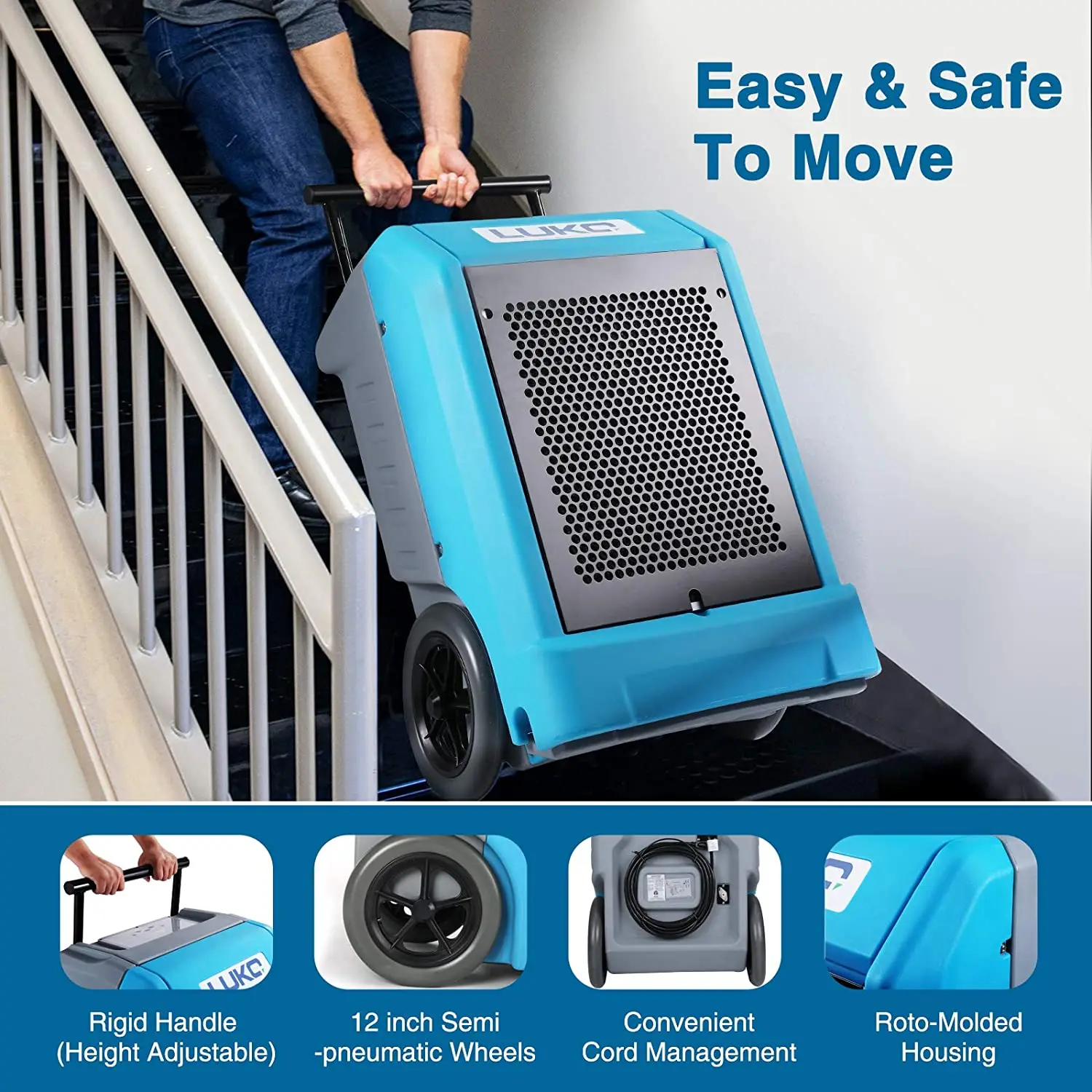 Commercial Dehumidifier With Pump Industrial Dehumidifier