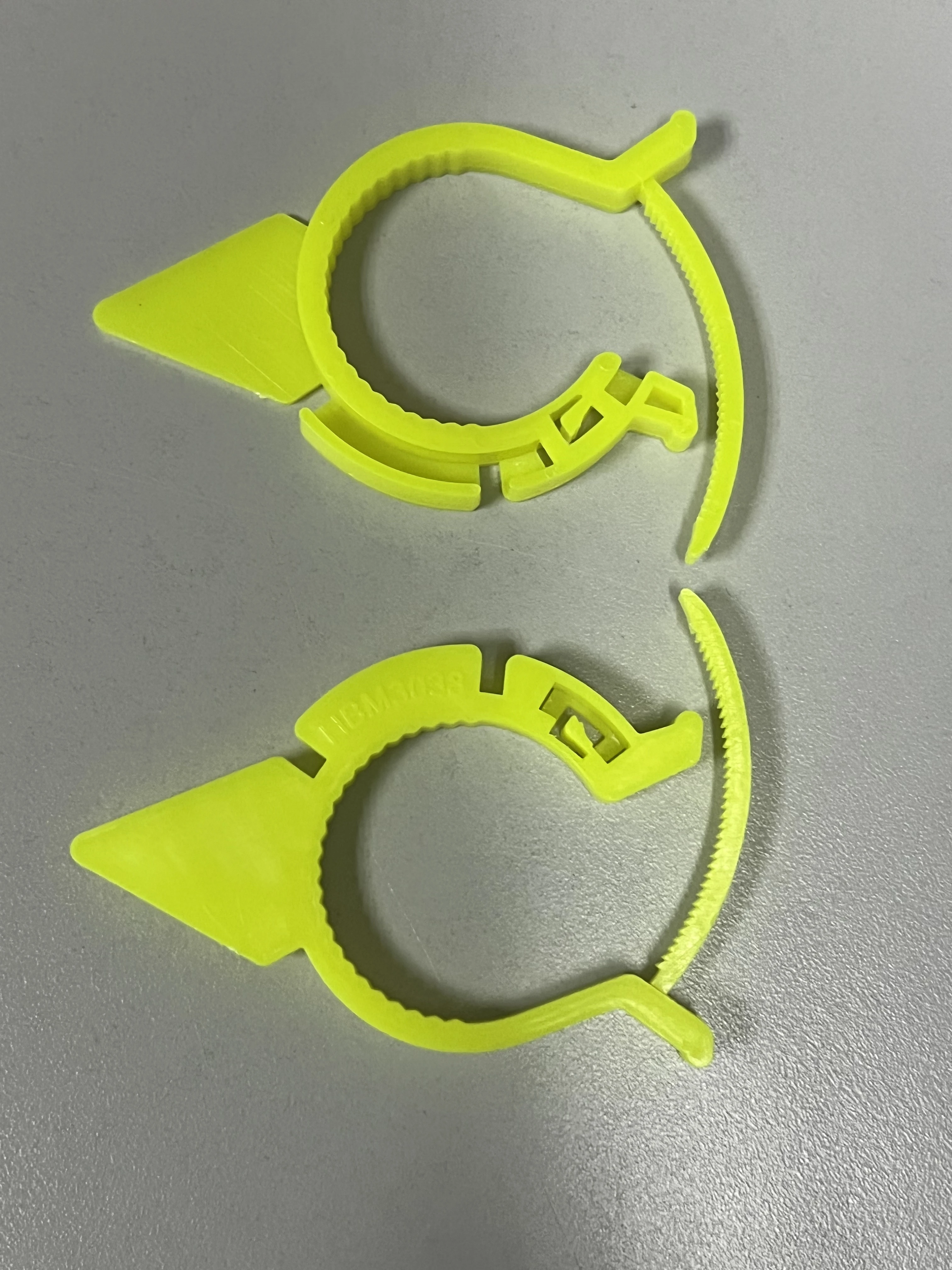 Adjustable Wheel Nut Indicator Yellow color SW3038 PA 10Pcs For 30-38mm NUT car accsesories
