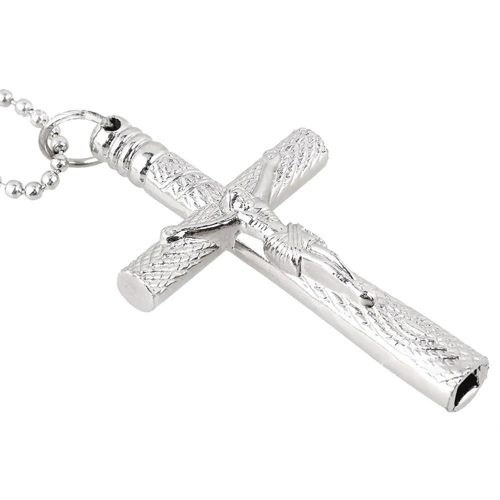 Cross Drum Key Art Drum Tuning Key Chrome Plating Drum Key Wrench Jazz Drum Tuning Key Necklace
