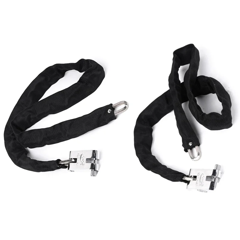 Bike Lock 101CM Metal Anti-Theft MTB Road Bike Heavy Duty Safety Lock Motorcycle Padlock Bicycle Chain Lock With Key Durable