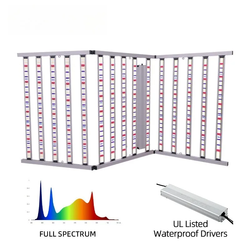 1600W two-channel full-spectrum purple UV lamp Dutch commercial planting fill light growth lamp