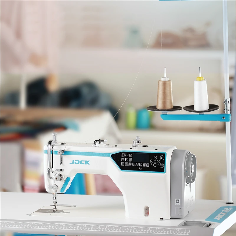 JOJOSEW jack A7 intelligent cloth-feeding lockstitch sewing machine is smooth and continuous needle sealing oil pan