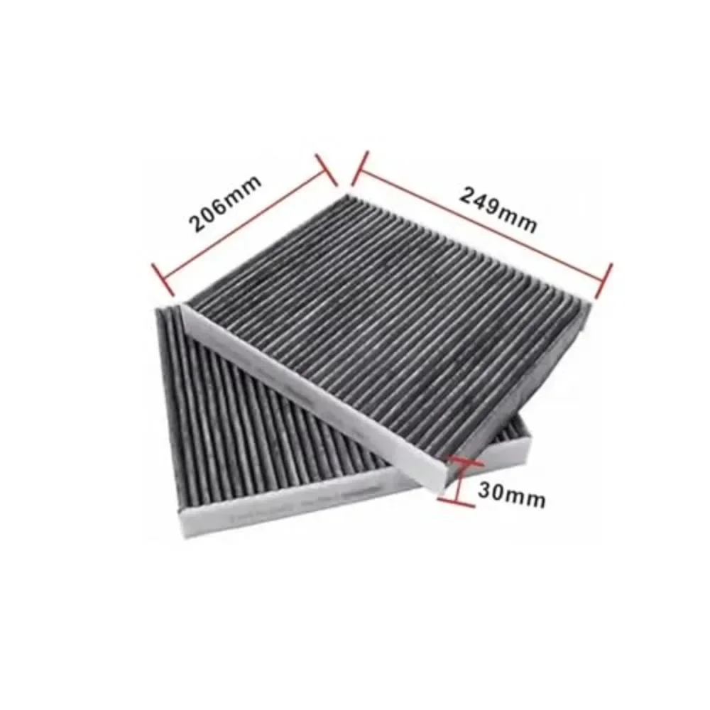 2 Stuks Pollen Cabine A/C Luchtfilter Voor Bmw 5 Serie F07 F10 F11 520d 520i 528i 530i 550i M5 N47 N52 N55 64119163329