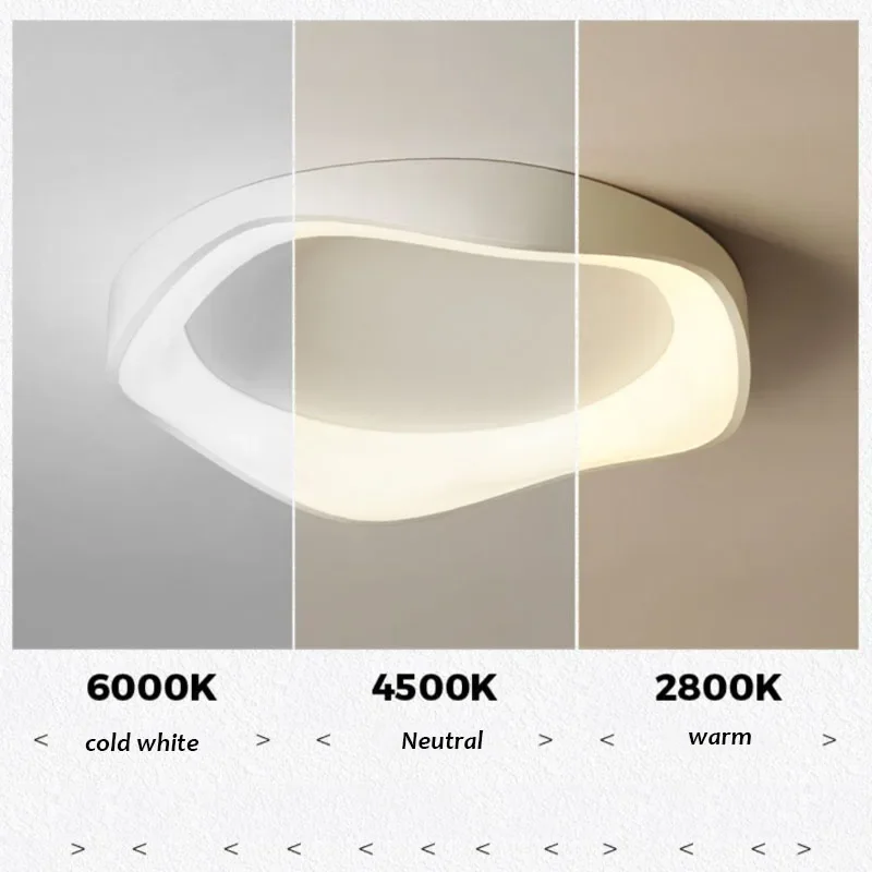 Imagem -04 - Modern Nordic Led Lâmpada do Teto Interior Quarto Luz Interior Home Decor Residencial Fixture Sala de Estar Sala de Jantar Cozinha