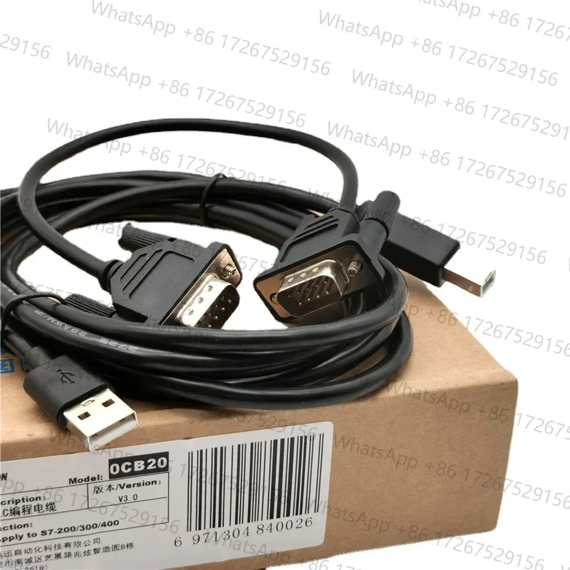 6ES7972-0CB20-0XA0 USB Cable Adapter For 200/300/400 RS485 Profibus/MPI/PPI 9-pin Replace USB-MPI 0cb20