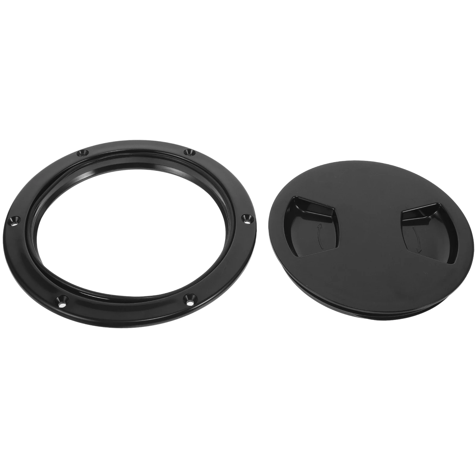 

Deck Cover 5 Inch Black Non-Skid Kayak Hatch Cover for Boat Yacht Deck Plate Rubber Sealing Ring Marine Accessories