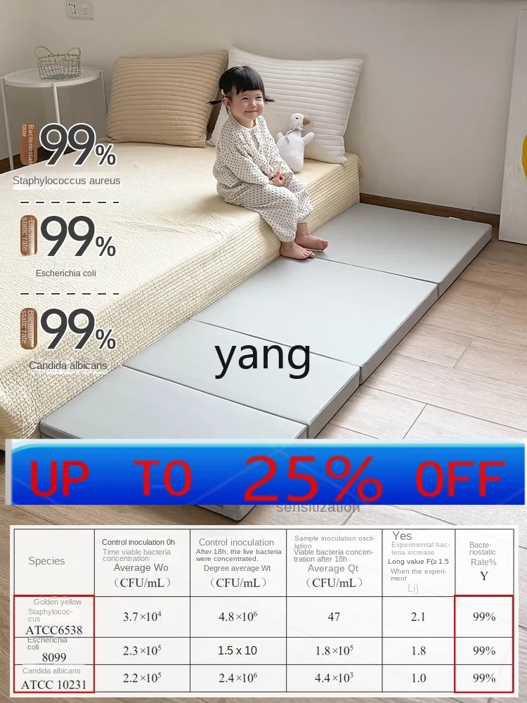 CX  Thickened Climbing Pad Baby Crawling Mat Bedside Anti-Fall Floor Mat 6cm Foldable Stairs