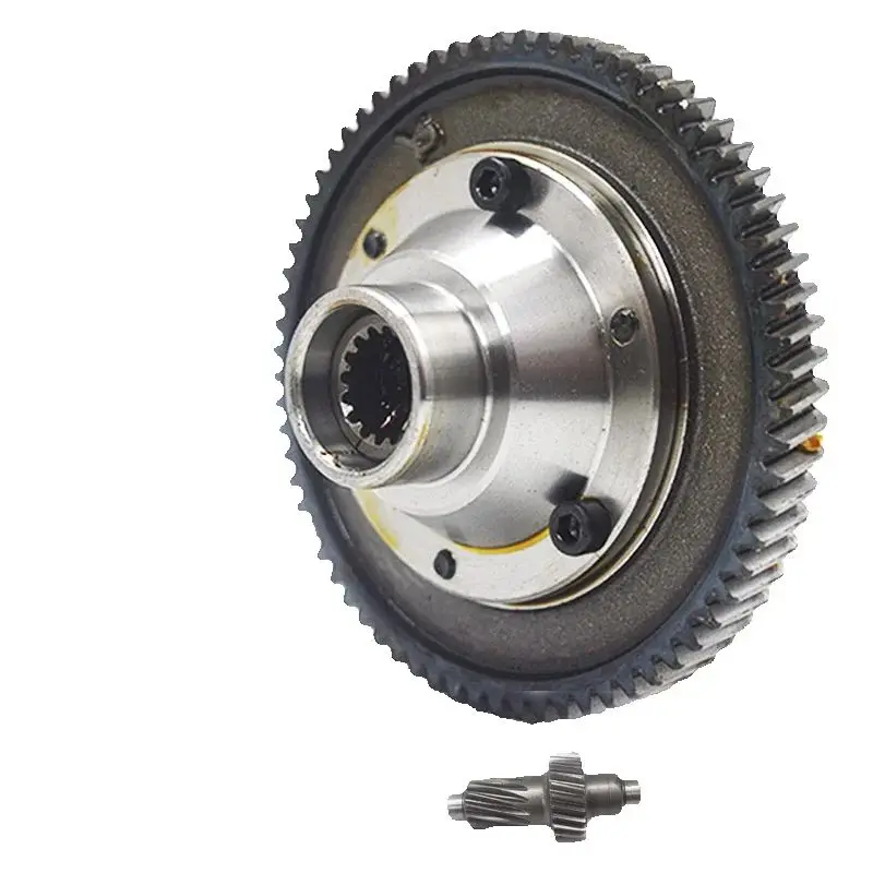 Electric Tricycle Differential Gearbox Gear Pack Gear Shift Modification Accessories Size Six Teeth 55 Teeth and 64 Teeth