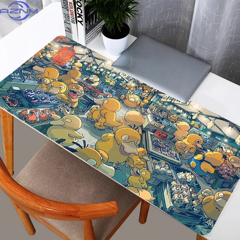 Pokemon Pikachu Mouse Pads Anime Gaming Accessories Varmilo Keyboard Desk Mat Gabinete Gamer Carpet Mousepad Mouse Mats