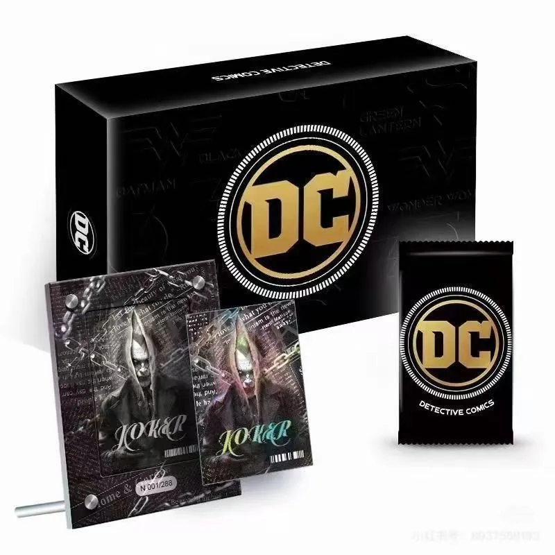 Serie de Películas de DC, Liga de la Justicia, Tarjetas Coleccionables Raras de Superman, Marvel Los Vengadores, Caja de Sobres, Regalo de Navidad o Cumpleaños para Niños