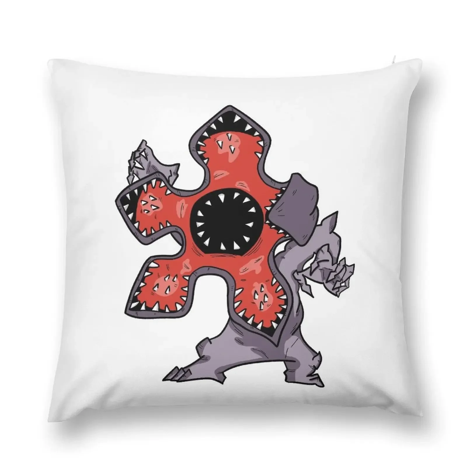 Small Demogorgon Throw Pillow Cushions For Children covers for pillows pillow