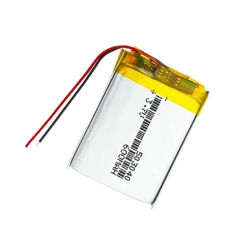 Obrázek 3: 3.7V 600mah 503040 polymerní llithium baterie