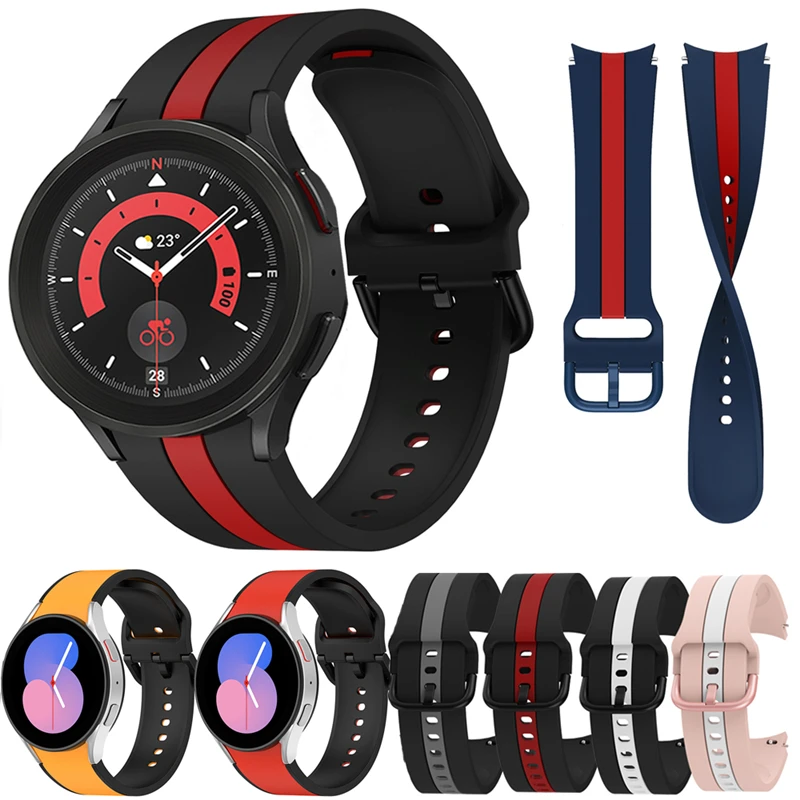 Cinturino per Samsung Galaxy Watch 5 pro 45mm 4 classic 46mm 42mm smartwatch correa Sport bracciale Galaxy Watch 5 4 40 mm 44 mm band