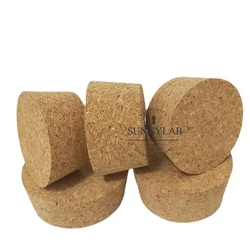 2pcs/lot Lab Big Size Top DIA 72mm To 105mm Wood Cork Plug Essential Oil Pudding Glass Bottle Lid Thermos Flask Stopper