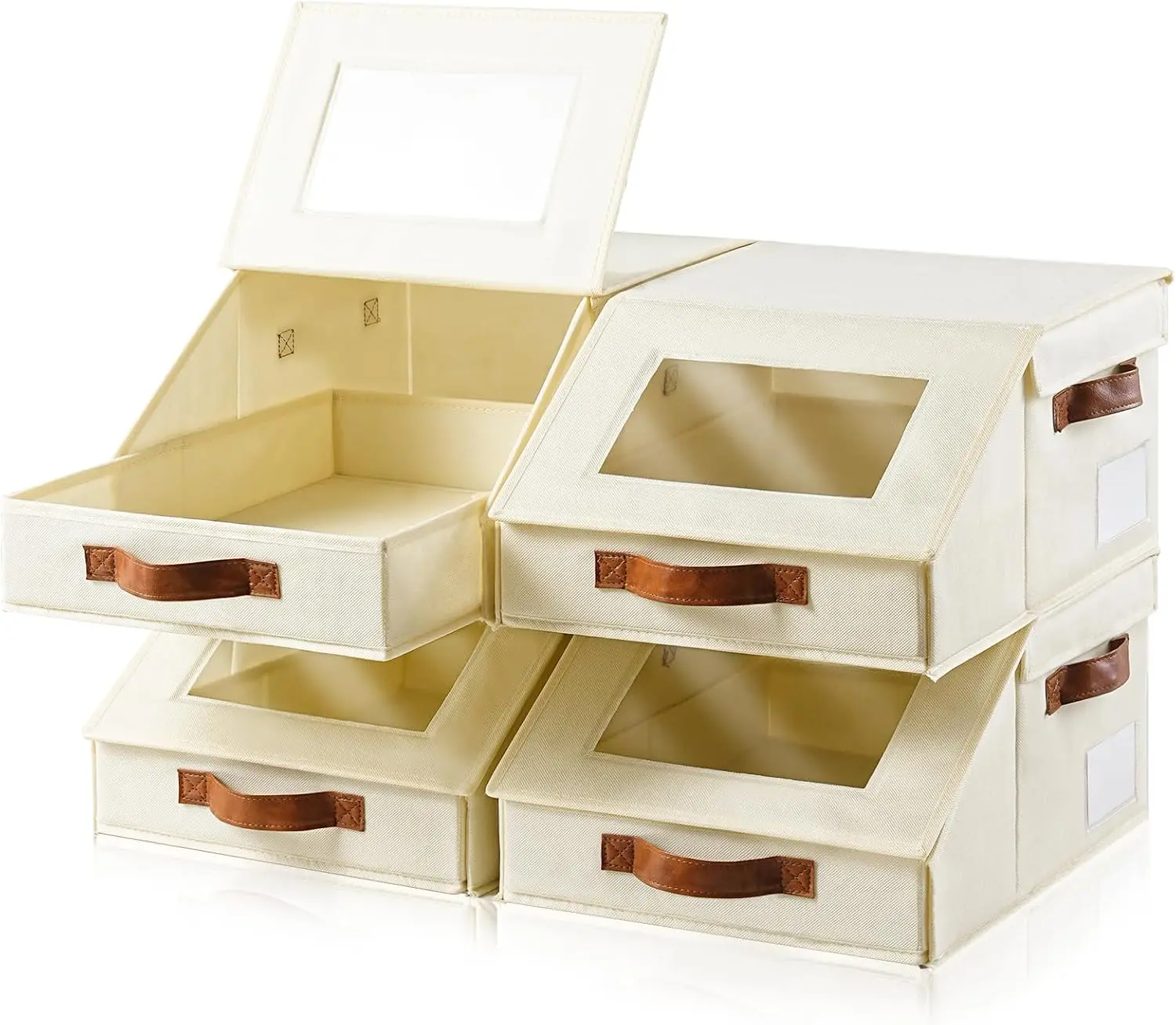 

Складные тканевые ящики для шкафа, складные контейнеры для хранения нижнего белья, одежды, головных уборов — органайзер для гардероба, экономящий пространство