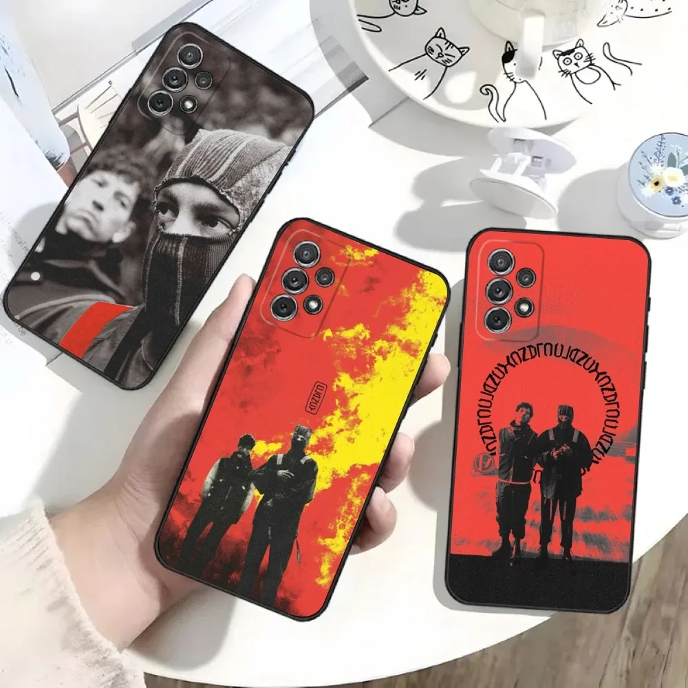 T-Twenty one pilots Phone Case For Samsung S25,S24,S21,S22,S23,S30,Ultra,S20,Plus,Fe,Lite,Note,10,9,5G Black Soft Shell