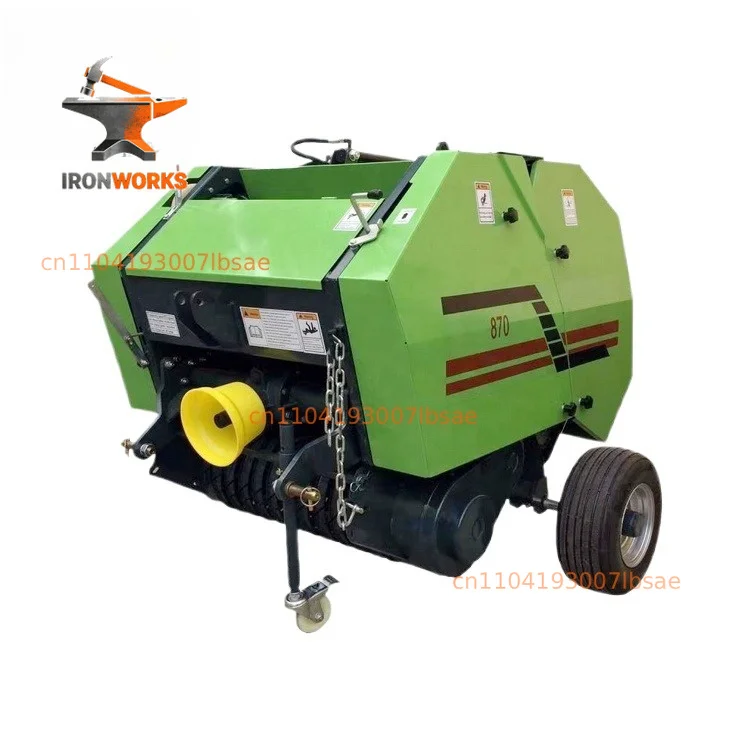 Farm Implement Mini Round Baler Machine YK-0850 Tractor Round hay Baler